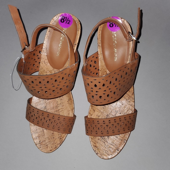 NEW Bcbg Generation Brodee Vachetta Platform Shoes - Picture 4 of 5